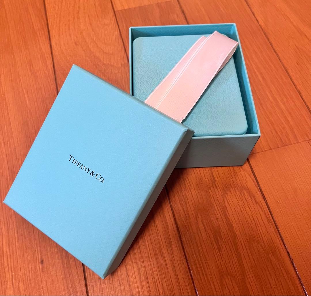 Tiffany ティファニー ネックレスケース＆空箱,りぼん＆チャーム＆紙袋