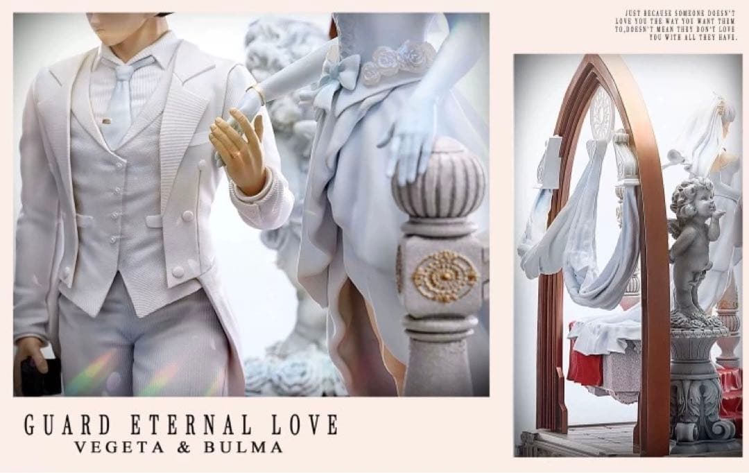 ベジータ＆ブルマ 結婚 ドラゴンボール フィギュア ガレージキット1