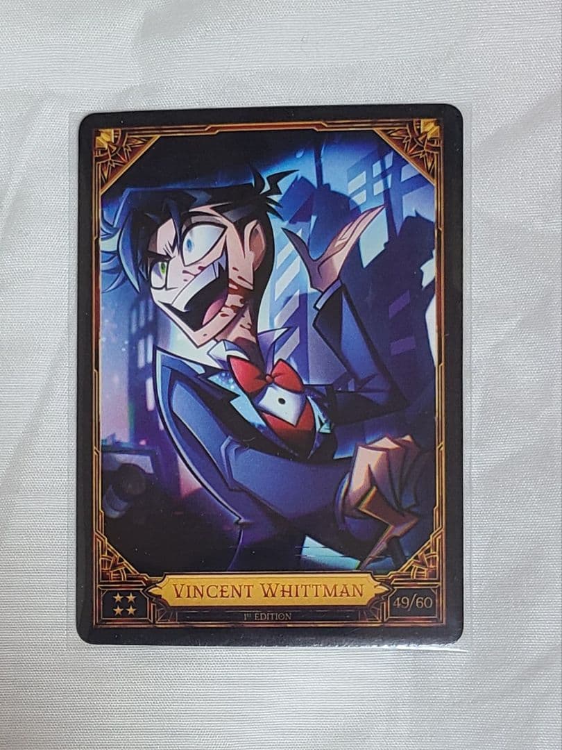 ハズビン・ホテルへようこそ S2 トレーディングカード ヴィンセント ハズビンホテル Hazbin Hotel S2 トレカ 22/60 - メルカリ