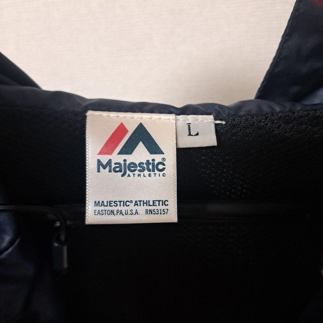 埼玉西武ライオンズ マジェスティック製 ウインドブレーカー(Lサイズ