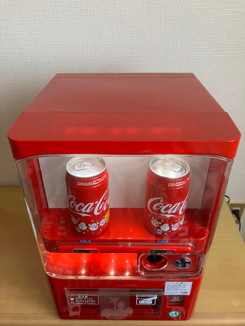 コカコーラブランド自動販売機型冷蔵庫:保冷庫《ジャンク品》 - メルカリ