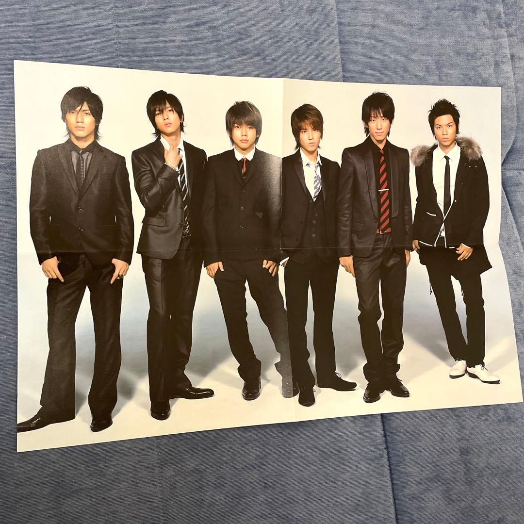 ポスター 山下智久 錦戸亮 小山慶一郎 加藤シゲアキ 増田貴久 手越祐也