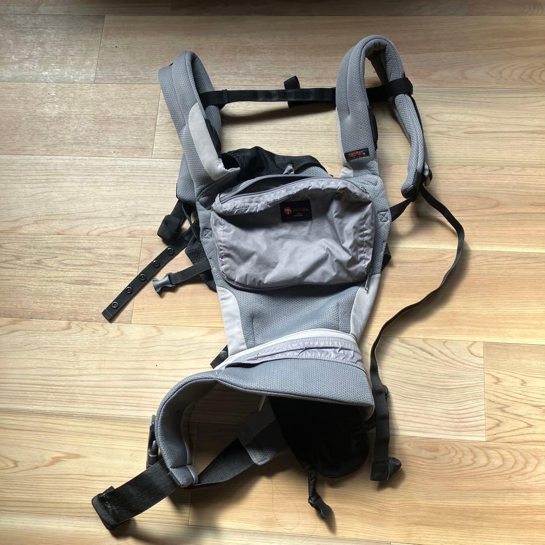 napnap 抱っこ紐 グレー - メルカリ