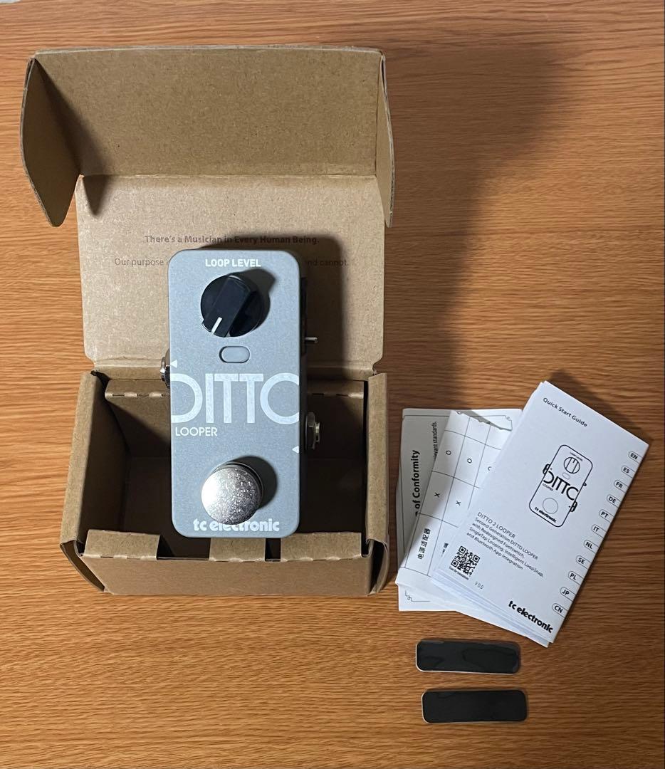 【新品未使用】tc electronic Ditto 2 Looper TC Electronics Ditto 2 Looper – Alto Music