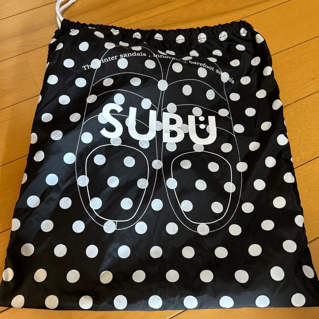 SUBU ドット サンダル　サイズ0 22〜23.5cm