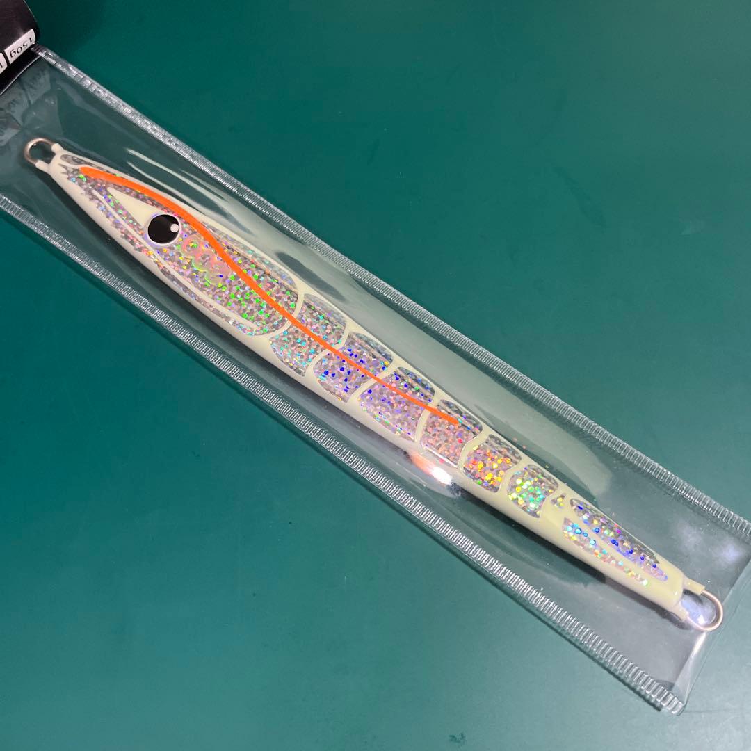 限定カラー】ハダジグ ホロホロ エビっち あわび/銀 200g 羽田ジグ