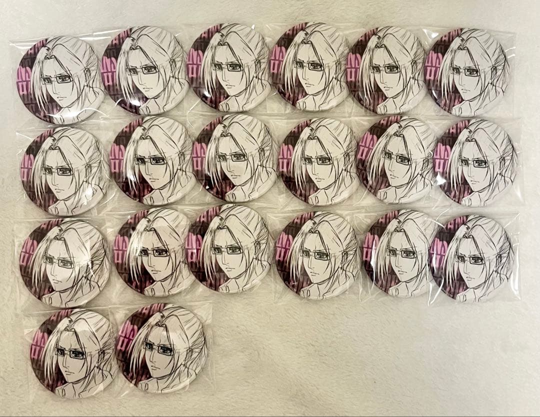 進撃の巨人 wit缶バッジ ハンジ20点