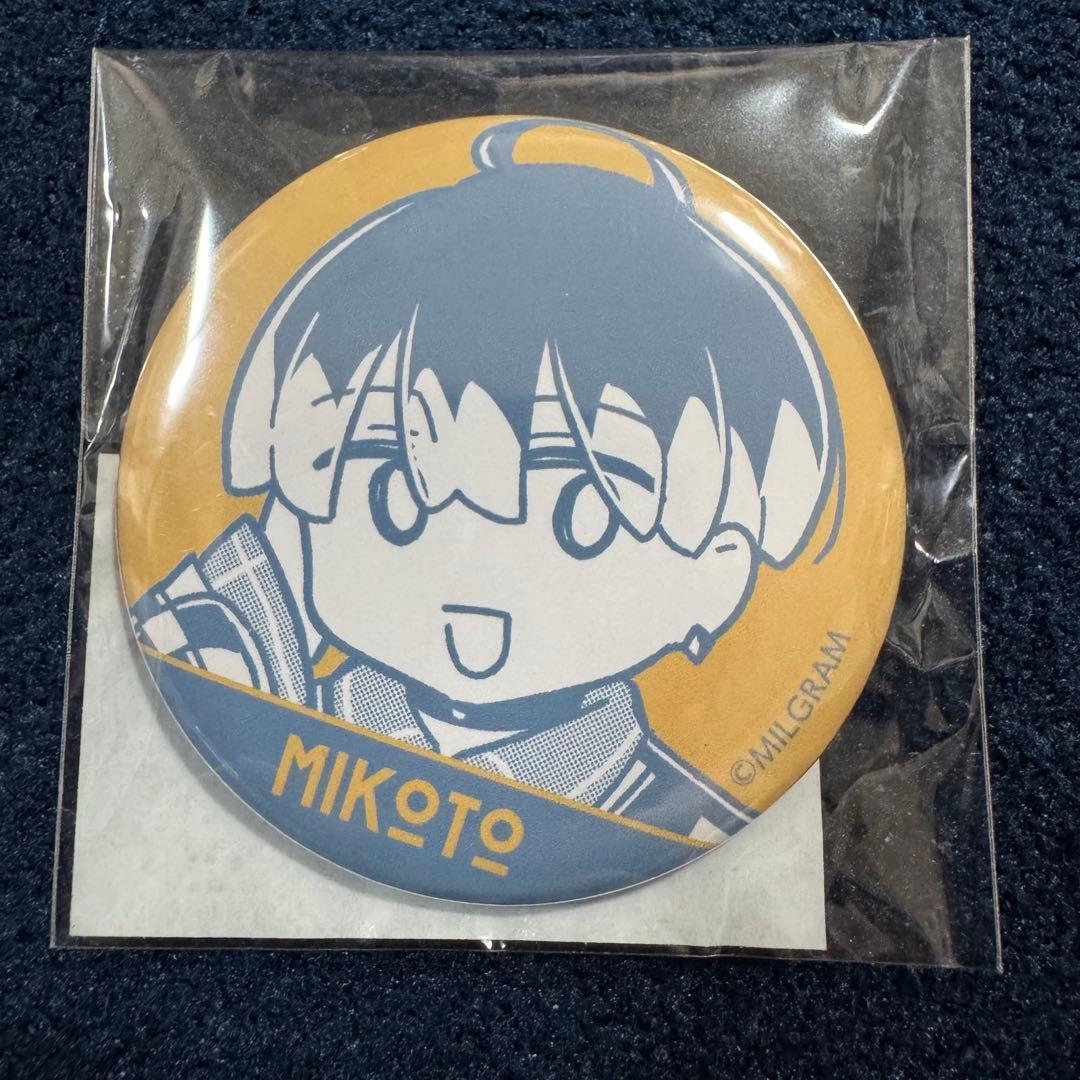 ミルグラム MILGRAM ミニグラム くじ 缶バッジ ミコト - メルカリ