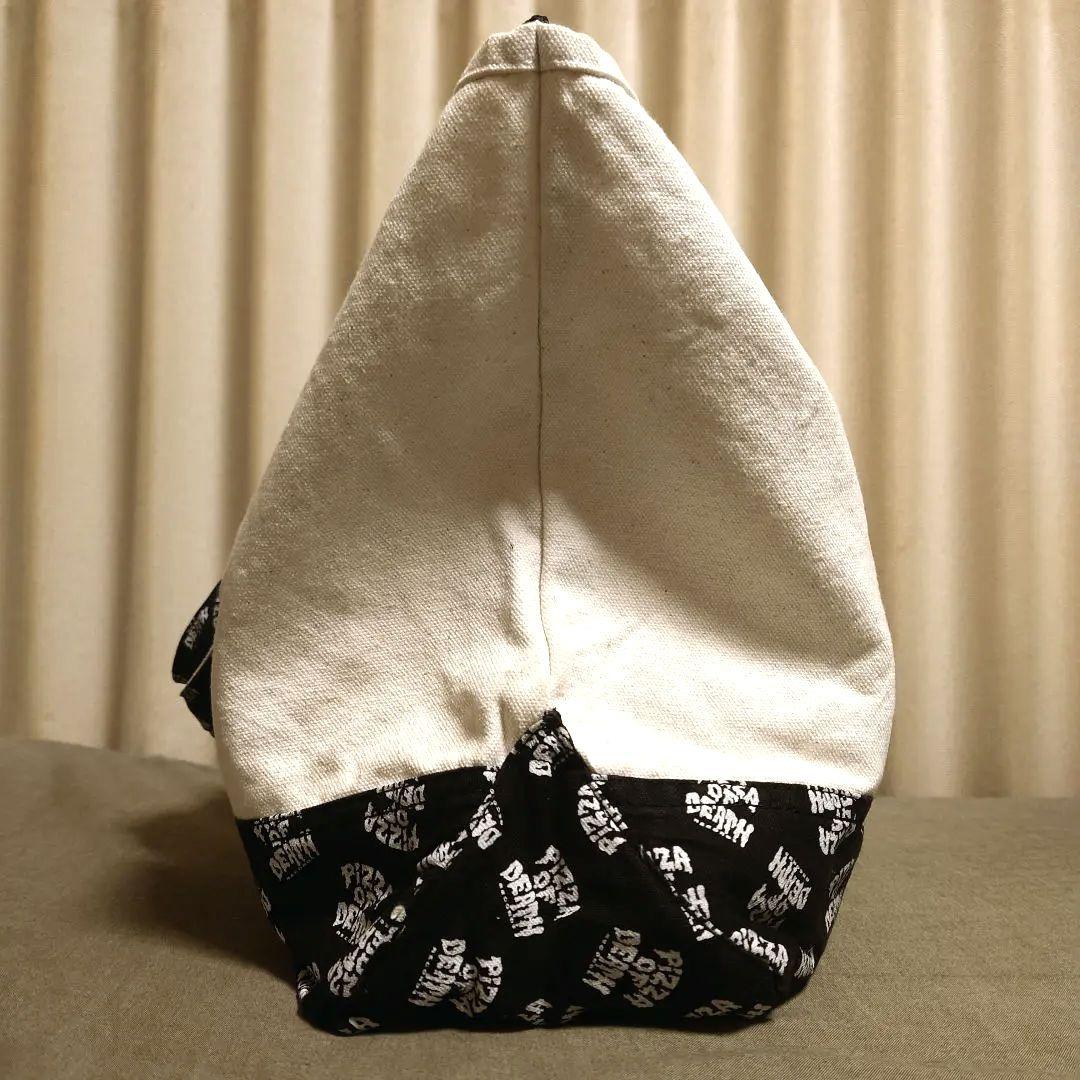 送込)PIZZA OF DEATH ピザオブデス/トートバッグ/ブラック/前期型