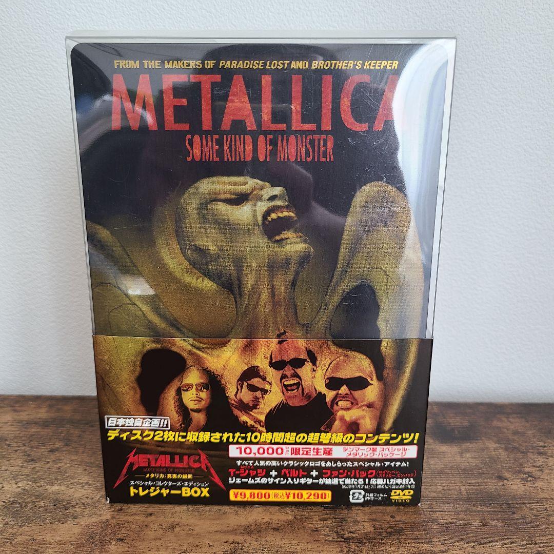 【限定生産品・DVD以外未開封】メタリカ 真実の瞬間 トレジャーBOX