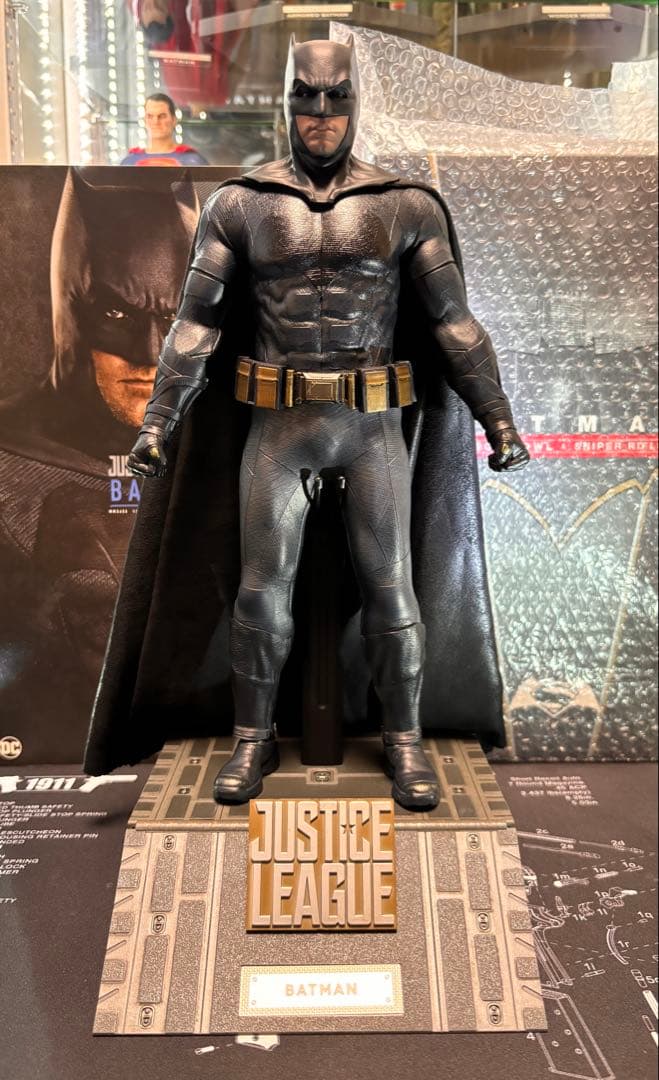 ホットトイズ DC ジャスティス・リーグ バットマン フィギュア テレビ・マスターピース】『ジャスティス・リーグ：ザック・スナイダー