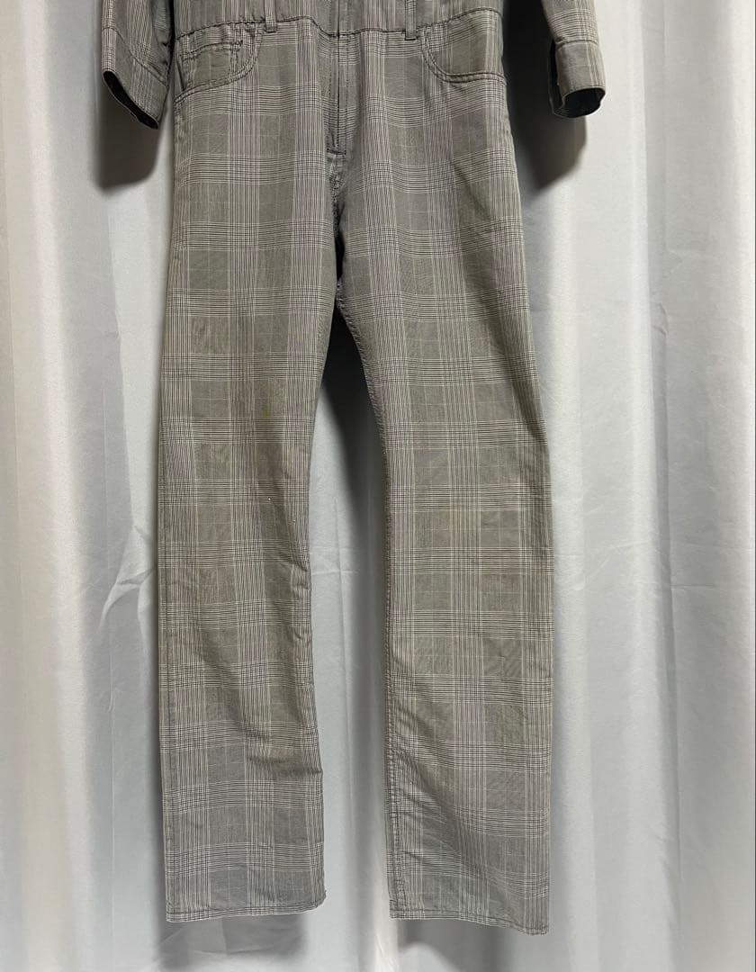 ケルト＆コブラ ジャンプスーツ Sサイズ チェック 藤井フミヤ チバユウスケ