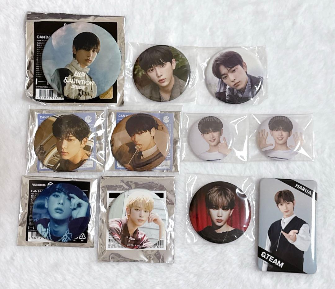 &TEAM ハルア アクスタ 缶バッジ グッズ まとめ売り - メルカリ