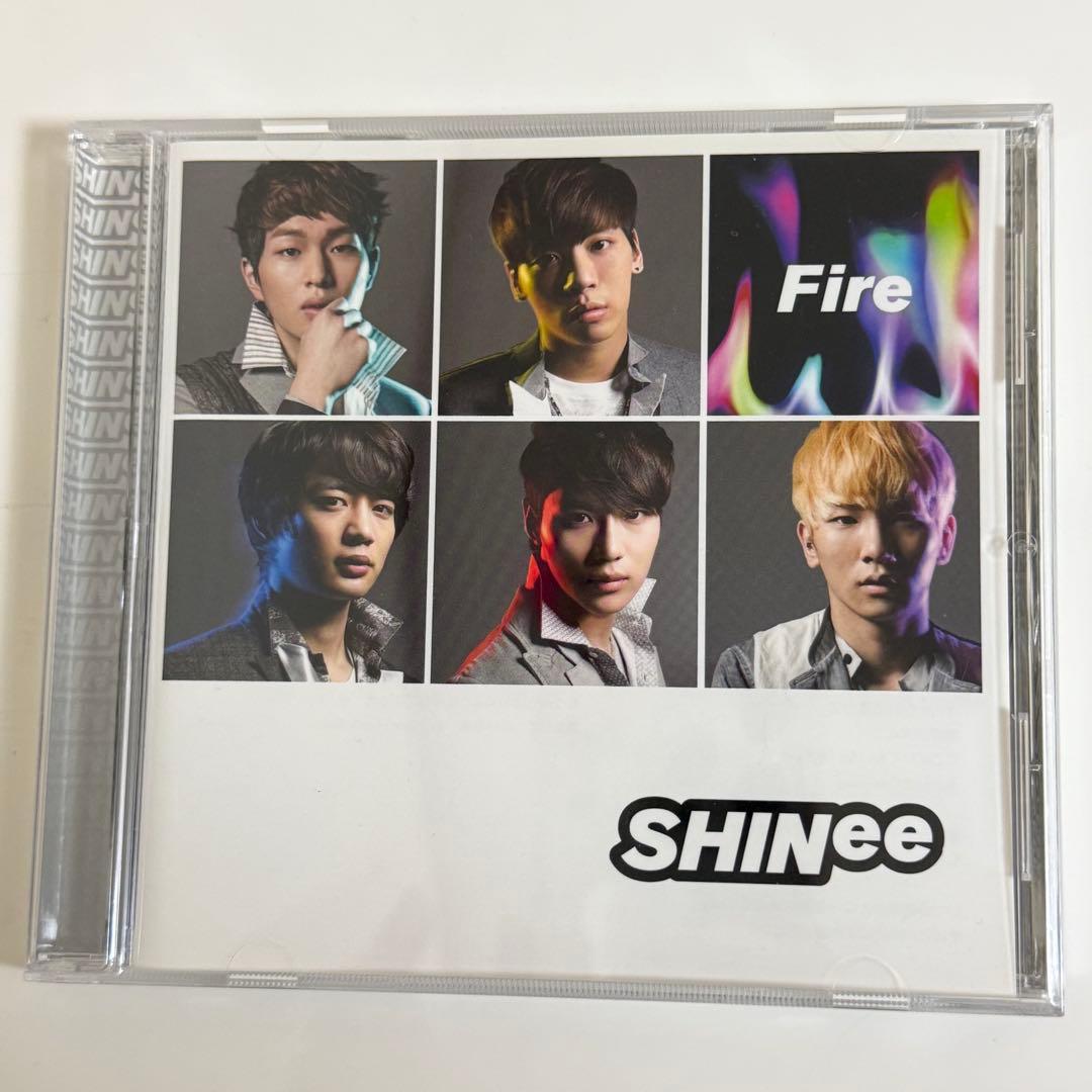 公式 SHINee ジョンヒョントレカ / ステッカー入り Fire CD - メルカリ