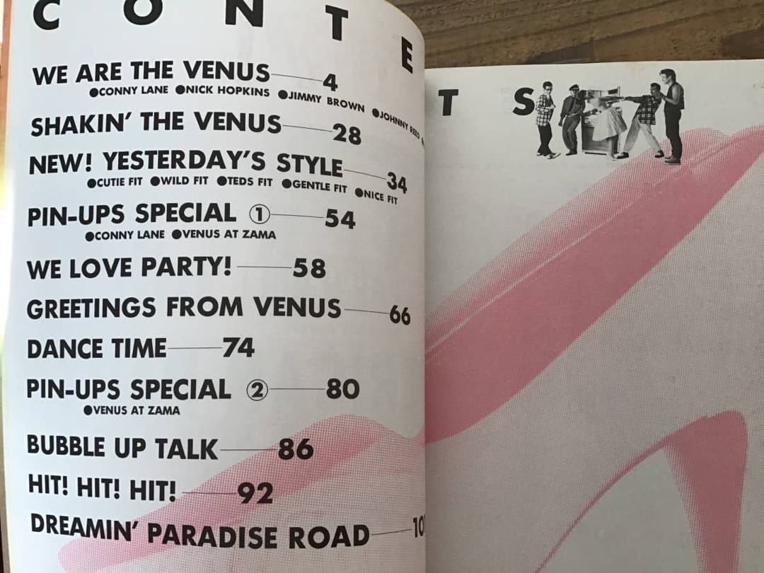 S/写真集/ヴィーナス/アメリカンジュークボックス/1982年/CONNY - メルカリ