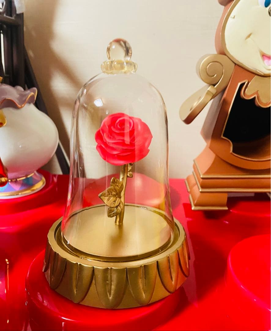 美女と野獣』ルミエール コグスワース ポット夫人 チップ 薔薇