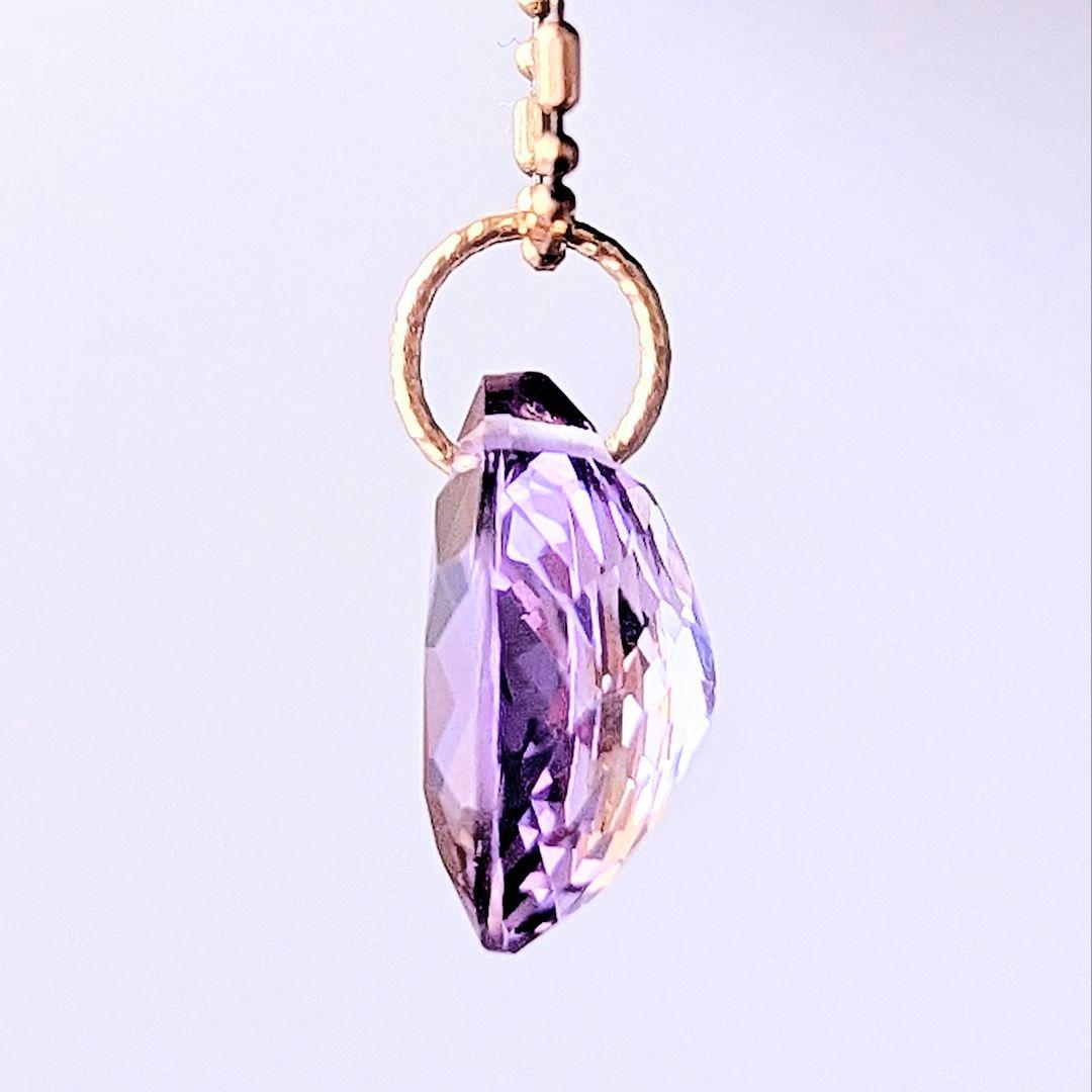 ♢Lacie♢K18 ローズドフランス 4.23ct チャーム