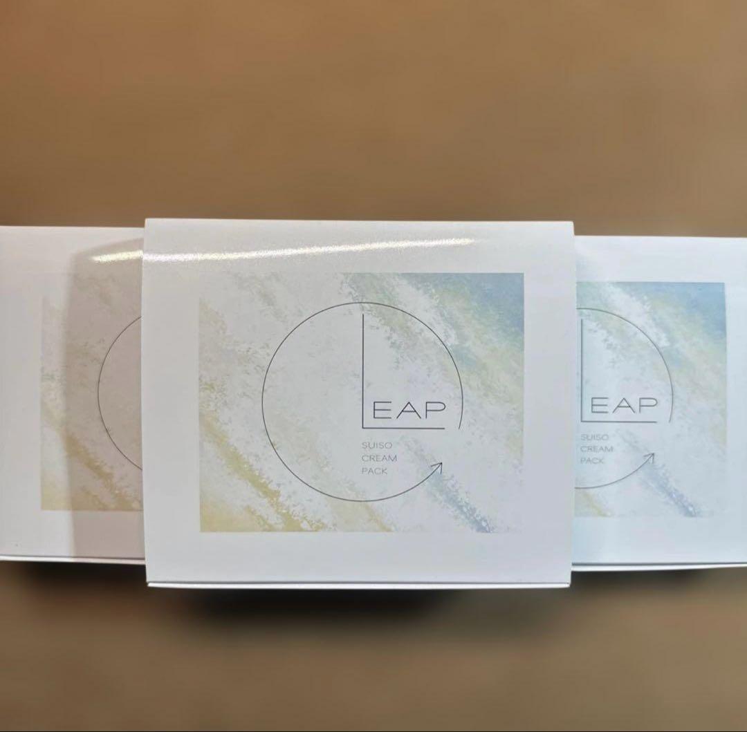 新品未使用　LEAP スリーピングクリームパック　3箱 新品未使用 LEAP スリーピングクリームパック 3箱