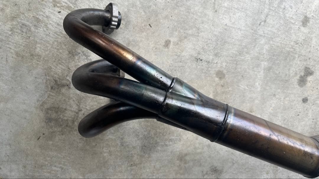 パ*チ様 GT380 イチパチ管 手曲げ メガホン マフラー - メルカリ