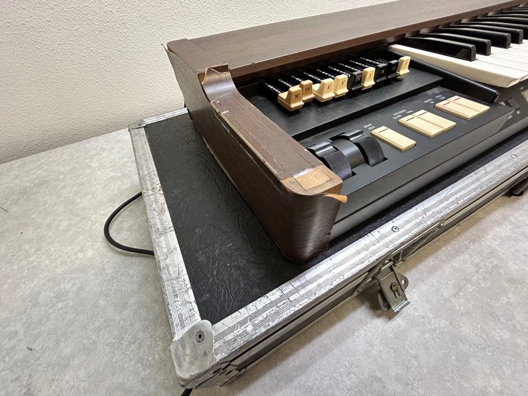 本日まで ジャンクHAMMOND XB-2 電子オルガン 61鍵 ハードケース