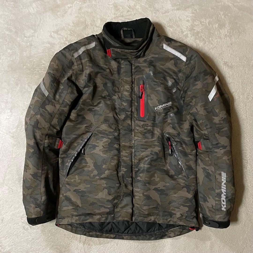 専用KOMINE コミネ プロテクター&ライナー 迷彩ライディングジャケット