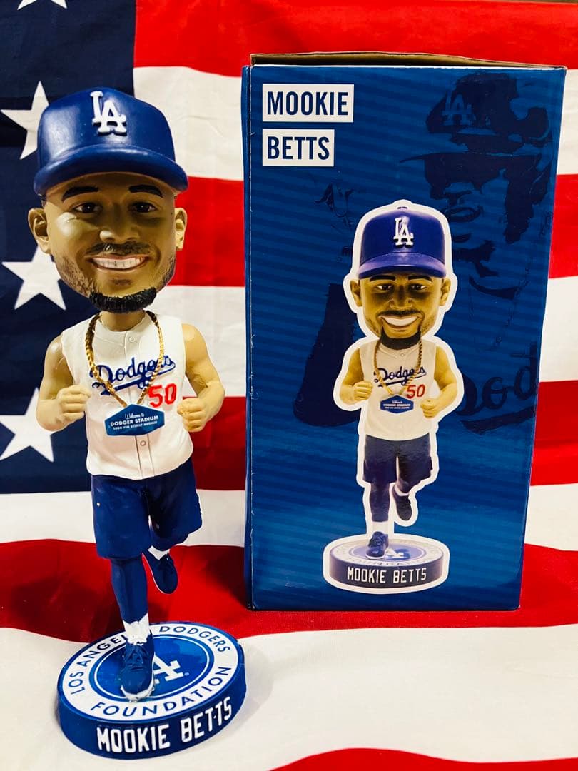 ムーキー・ベッツ ボブルヘッド ロサンゼルスドジャース レア品