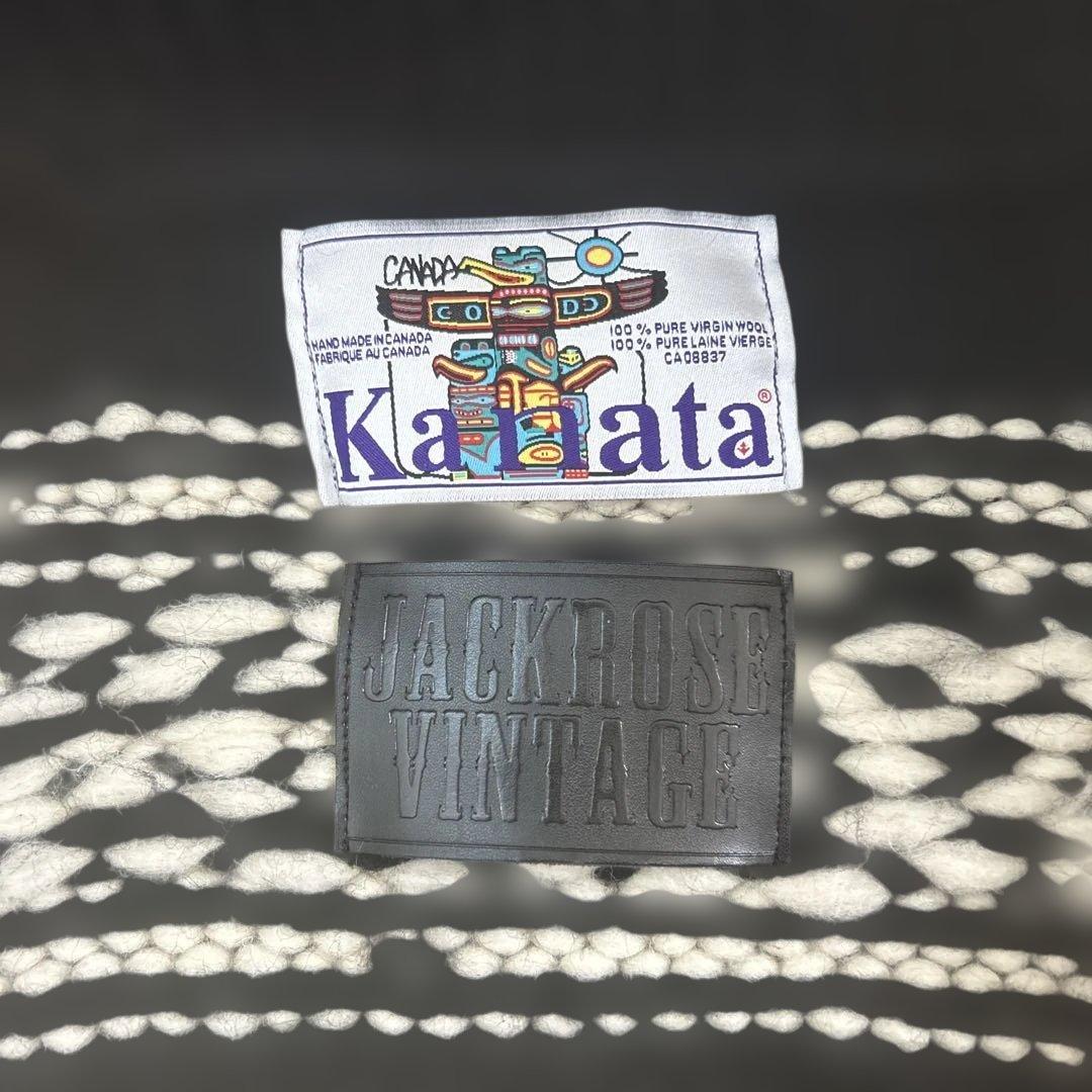 希少 kanata カナタ カウチン JACKROSE別注 黒 サンダーバード - メルカリ