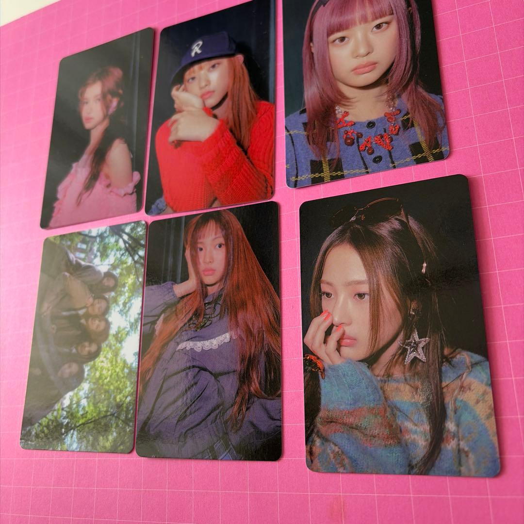 newjeans Weverse 特典トレカ 公式 ヘリン ミンジ ハニ pc - メルカリ