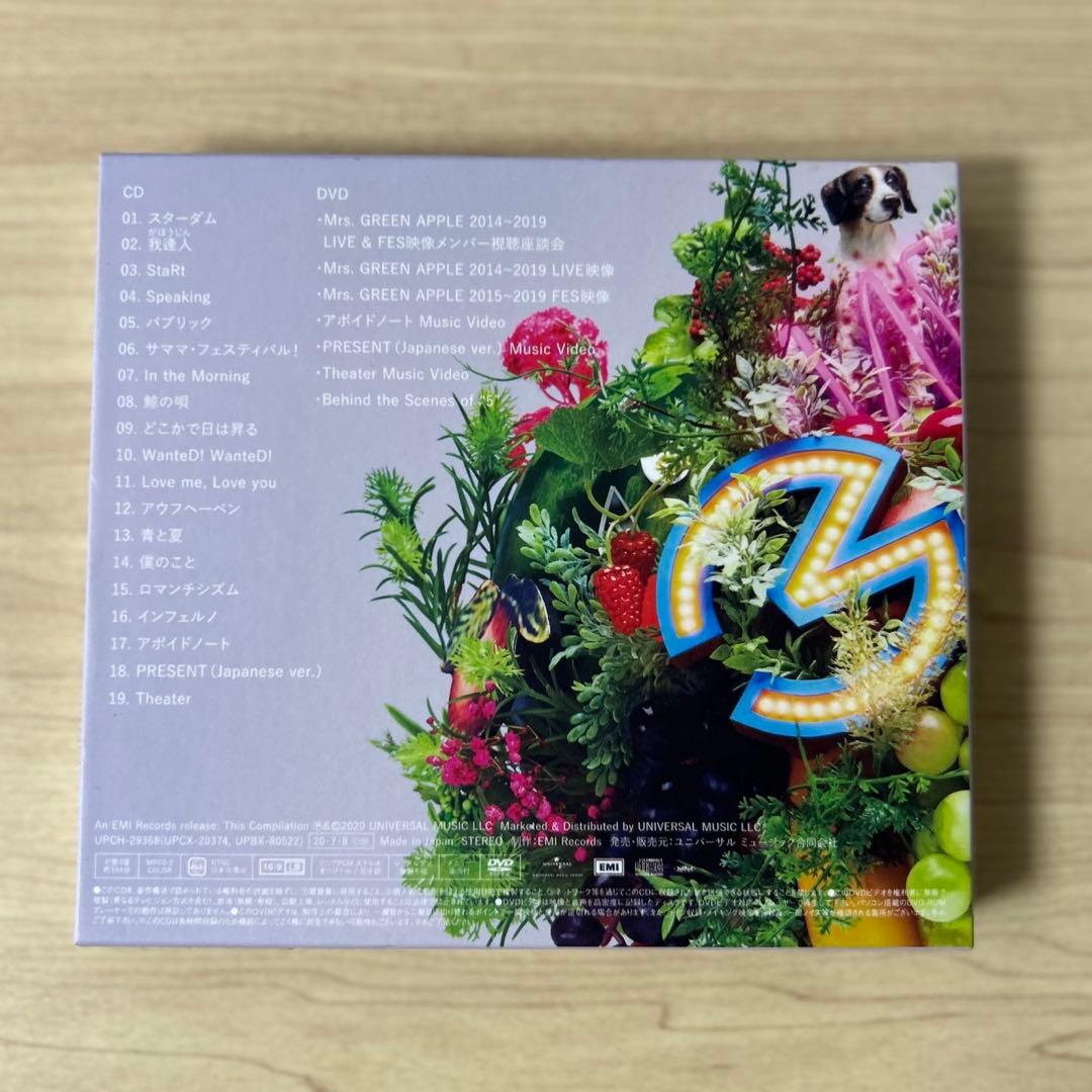 Mrs. GREEN APPLE / 5 初回限定盤 ミセスグリーンアップル - メルカリ