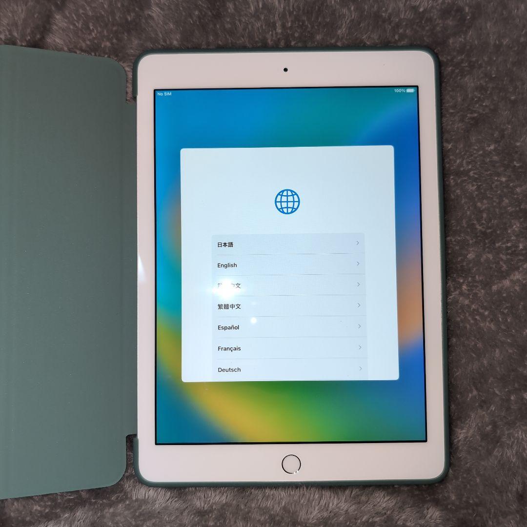 Apple iPad 第5世代 32G シルバー NP1L2/A + カバー iPad Apple 保護ケース 10.2インチ 第7世代 8世代 9世代 mini 第5世代