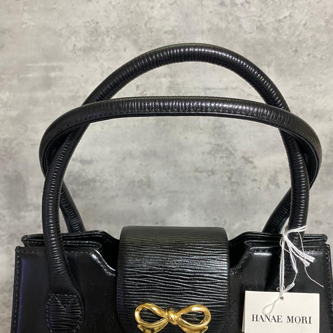 ✨未使用級✨HANAE MORI ハナエモリ ハンドバッグ リボン フォーマル