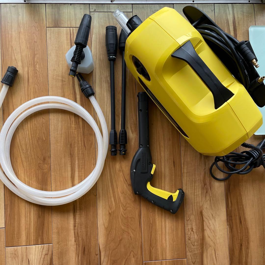 Kärcher 高圧洗浄機本体 K2 Silent ケルヒャー【ほぼ未使用】 ケルヒャー 高圧洗浄機 K2 サイレント （50Hz／60Hz共用