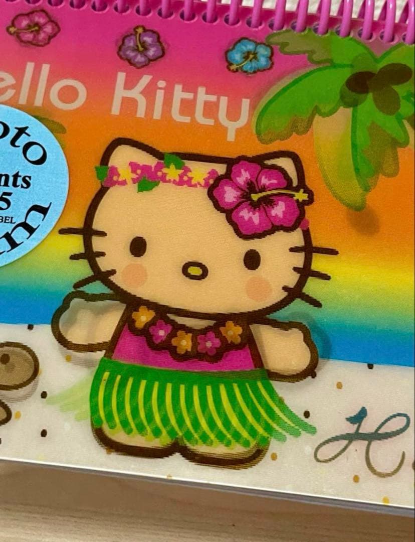 キティ カオハナ ハイビスカス 水着 日焼け ガングロキティ ハワイグアム