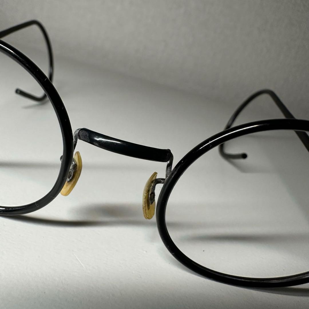 20〜 30s vintage 丸目 縄手 ラウンド メガネフレーム セル巻 - メルカリ