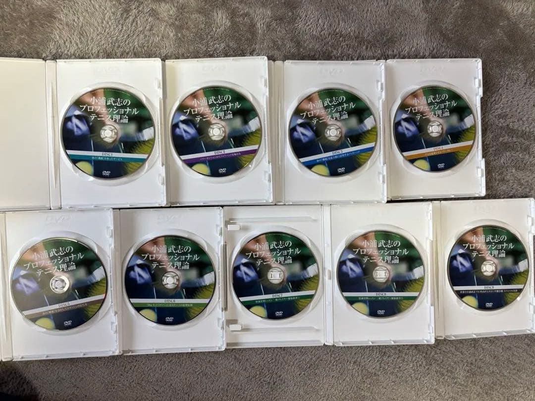 小浦武志 他テニスDVD 各種【年末特価】の通販はau PAY マーケット