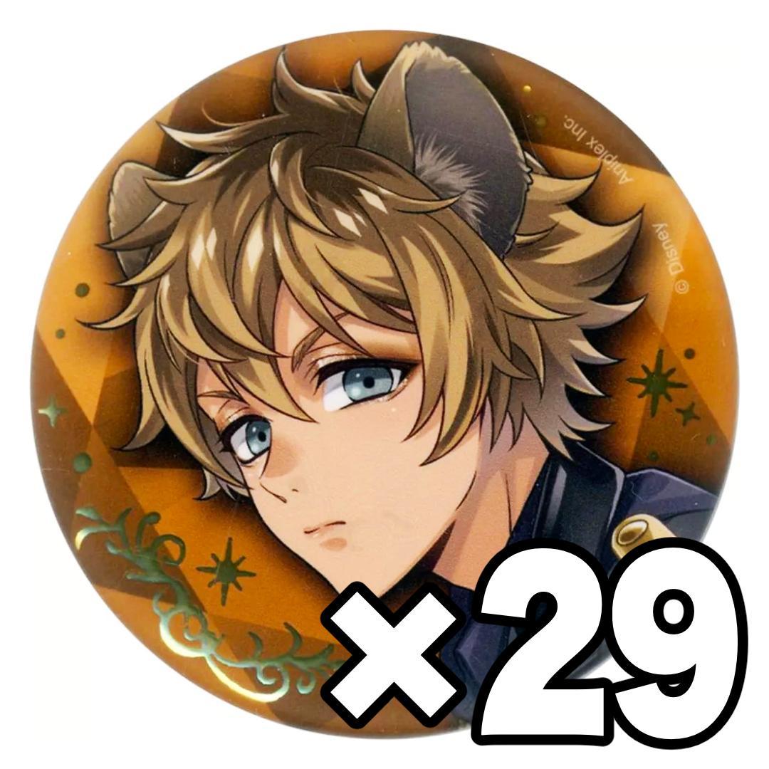 ツイステ　ブレイジングジュエル　ラギー　缶バッジ ツイステ】ラギー ブレイジングジュエル 缶バッジ ポップアップ