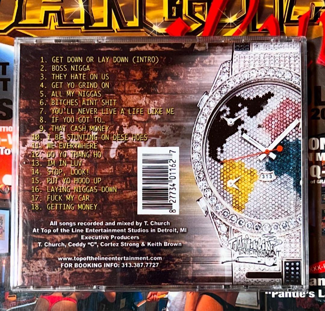 G-Rap TOP OF THE LINE ENT. WE OUT HERE - メルカリ