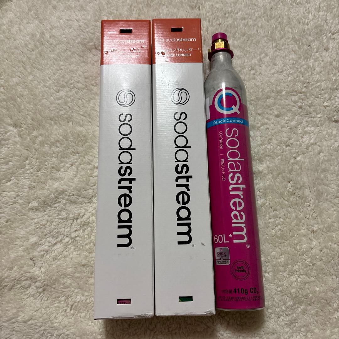 sodastream Quick Connect シリンダー 60L ソーダストリーム SodaStream / 【交換用】クイックコネクト ガス