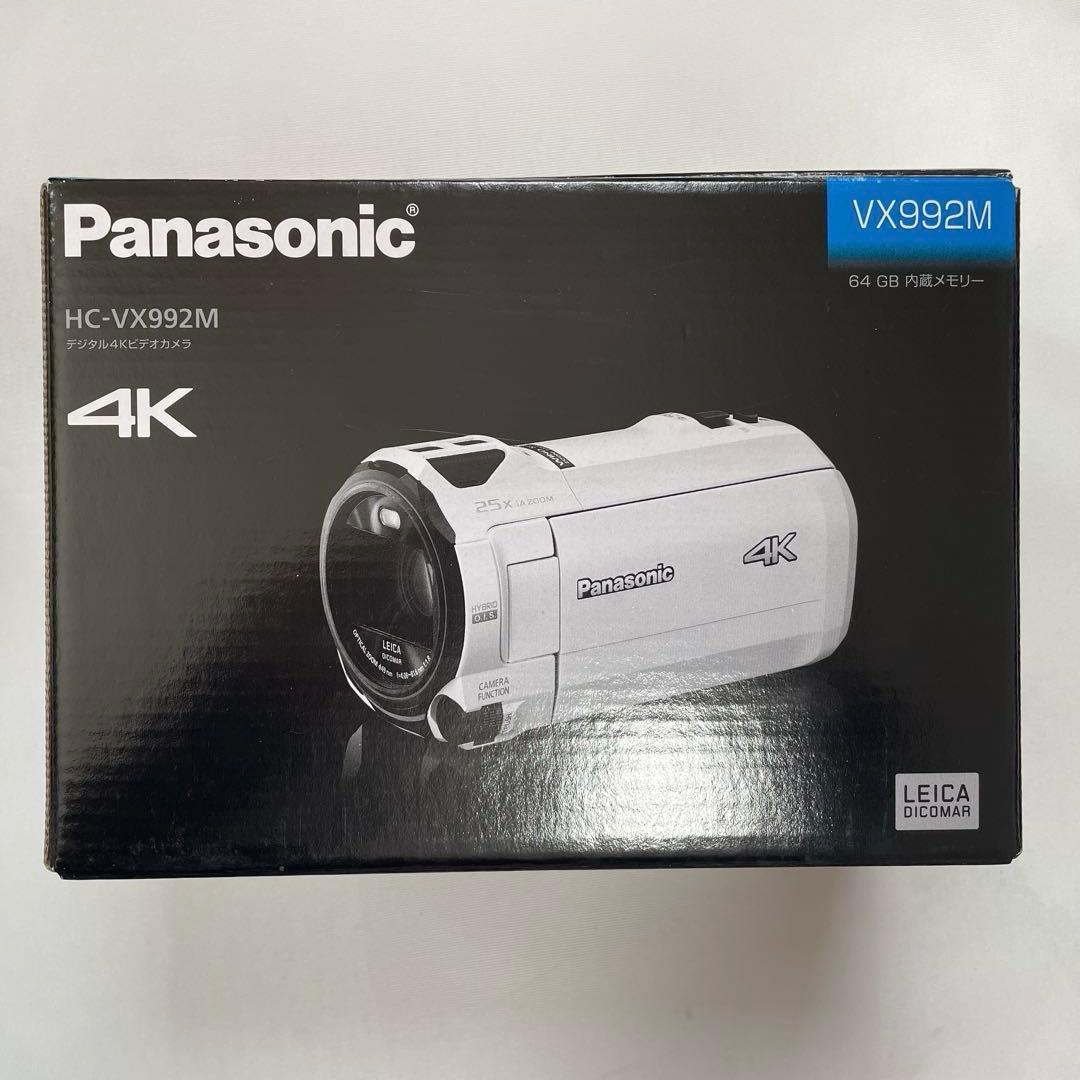 【未使用級】Panasonic 4Kビデオカメラ　HC-VX992M レッド 概要 デジタル4Kビデオカメラ HC-VX992M | デジタルビデオカメラ
