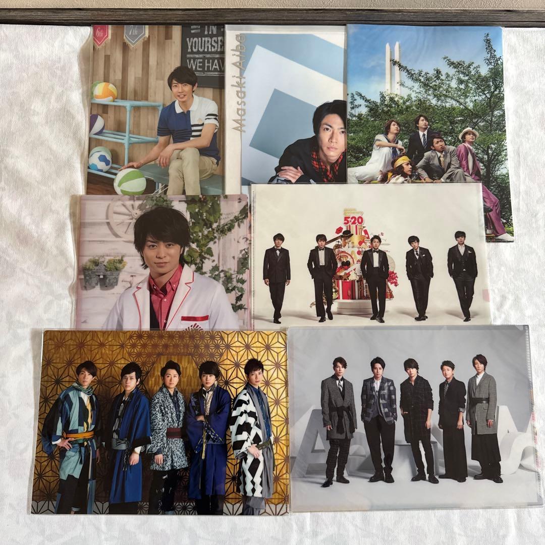 嵐 ツアーグッズ クリアファイル まとめ売り - メルカリ