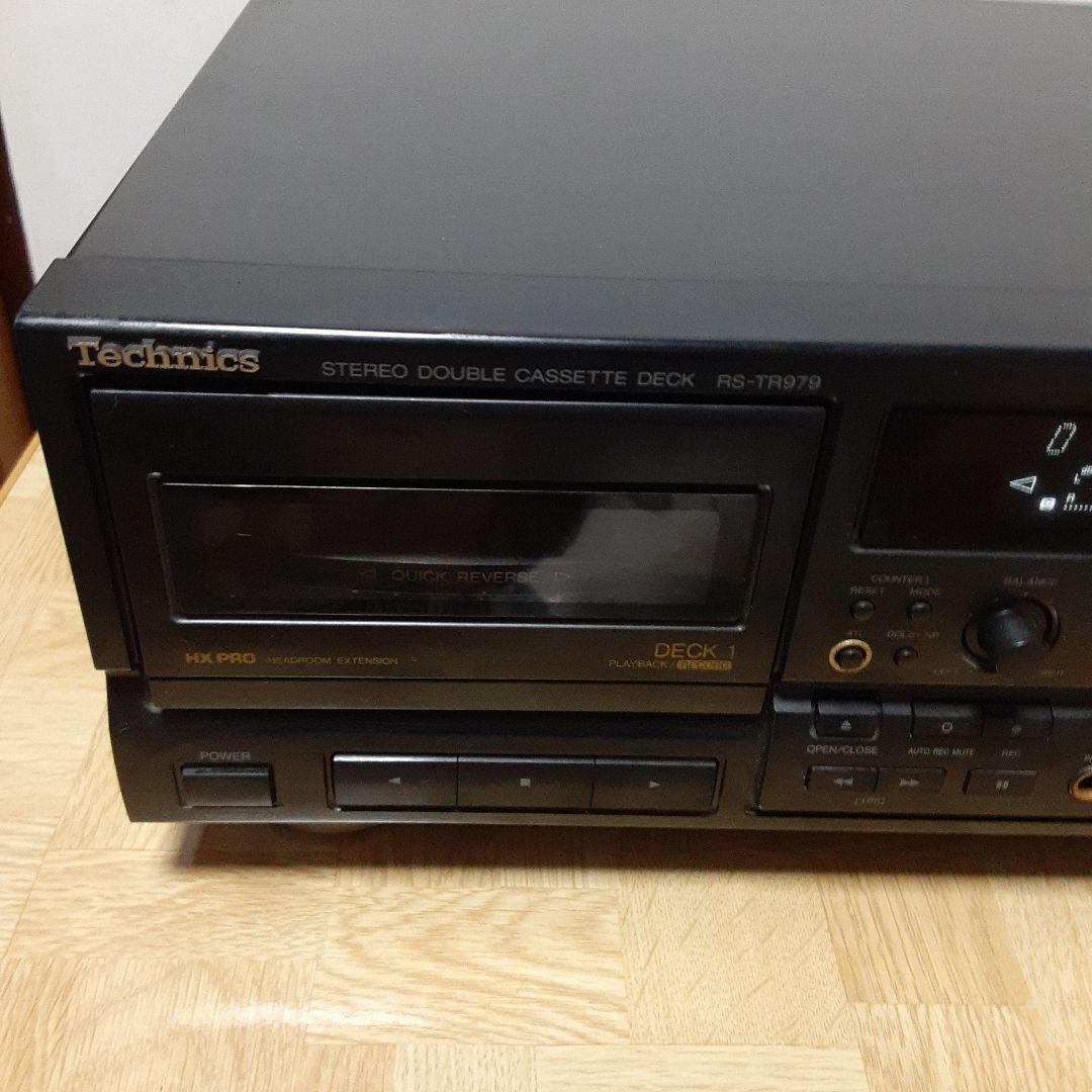 テクニクス ダブルカセットデッキ RS-TR979 ジャンク - メルカリ