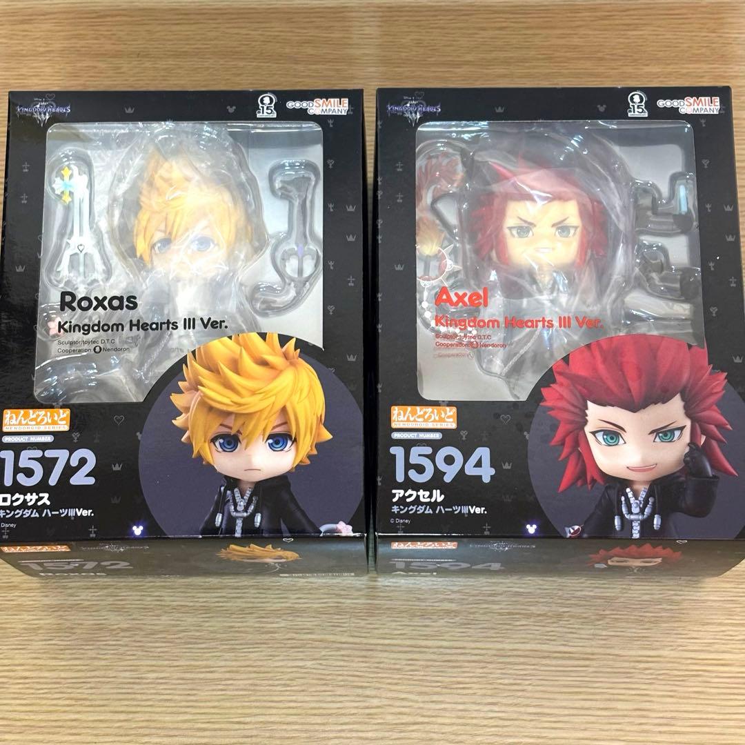 新品　ロクサス アクセル　ねんどろいど　キングダムハーツ ねんどろいど アクセル キングダム ハーツIIIVer.」が予約開始―あの名