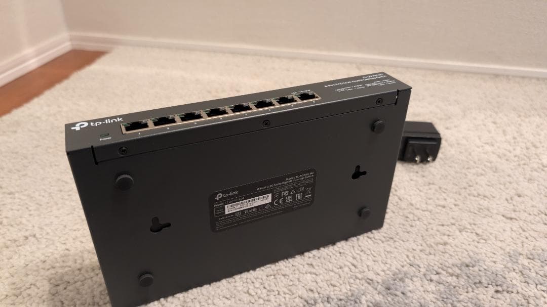 【美品】TP-Link 2.5G 8ポートスイッチ TL-SG108-M2