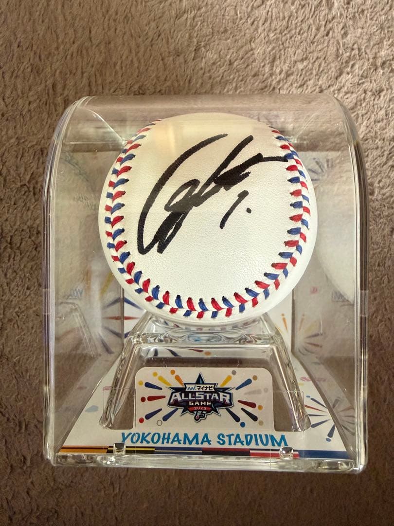2025年オールスター阪神タイガース 森下翔太 選手 直筆サインボール