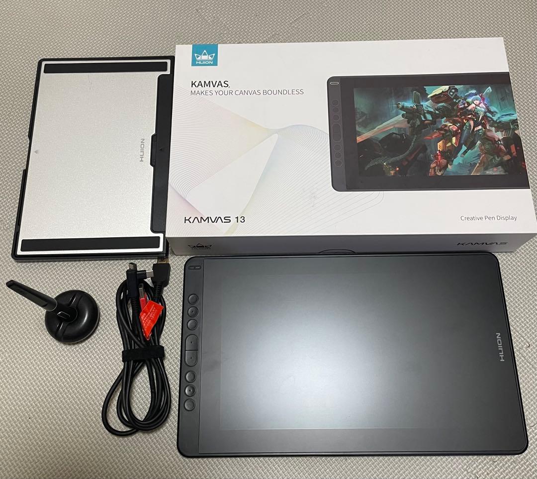 HUION 液晶タブレット ペンディスプレイ Kamvas 13 ヴァイオレット Huion Kamvas 13 Digital Drawing Pen Display for Beginners | Huion