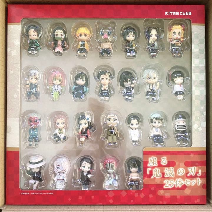 新品未開封】座る鬼滅の刃25体セット 先行予約特典付き - メルカリ
