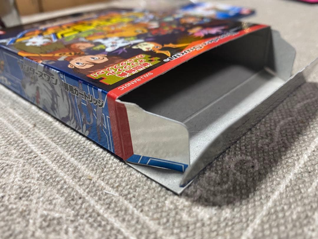 デジモンアドベンチャー アノードテイマー 空箱 取扱説明書 - メルカリ