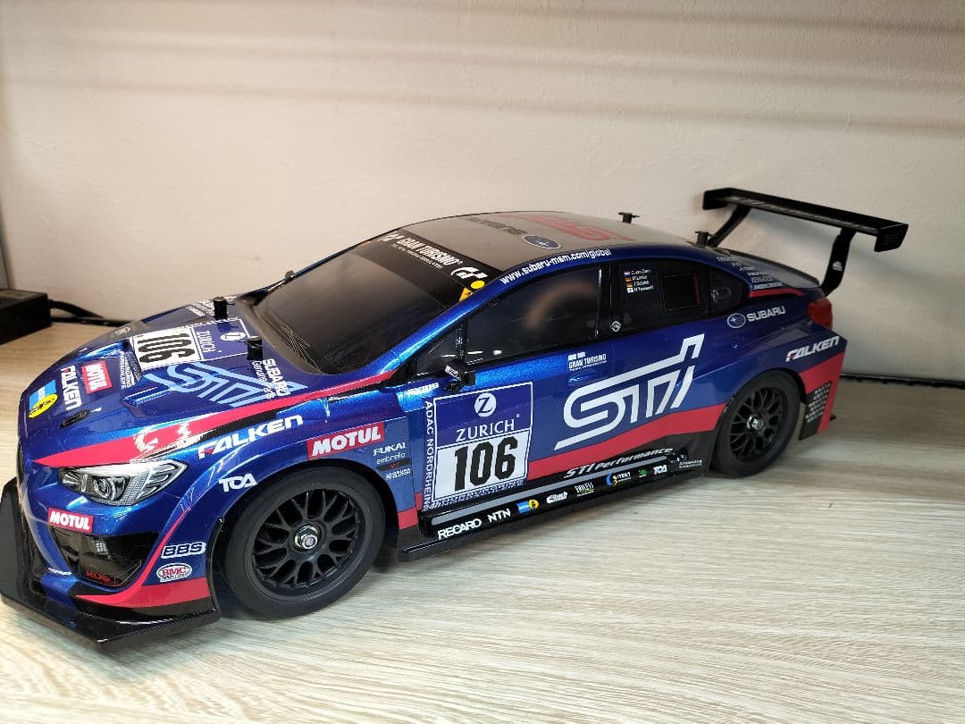 タミヤ 1/10 WRX STI ラジコン - メルカリ