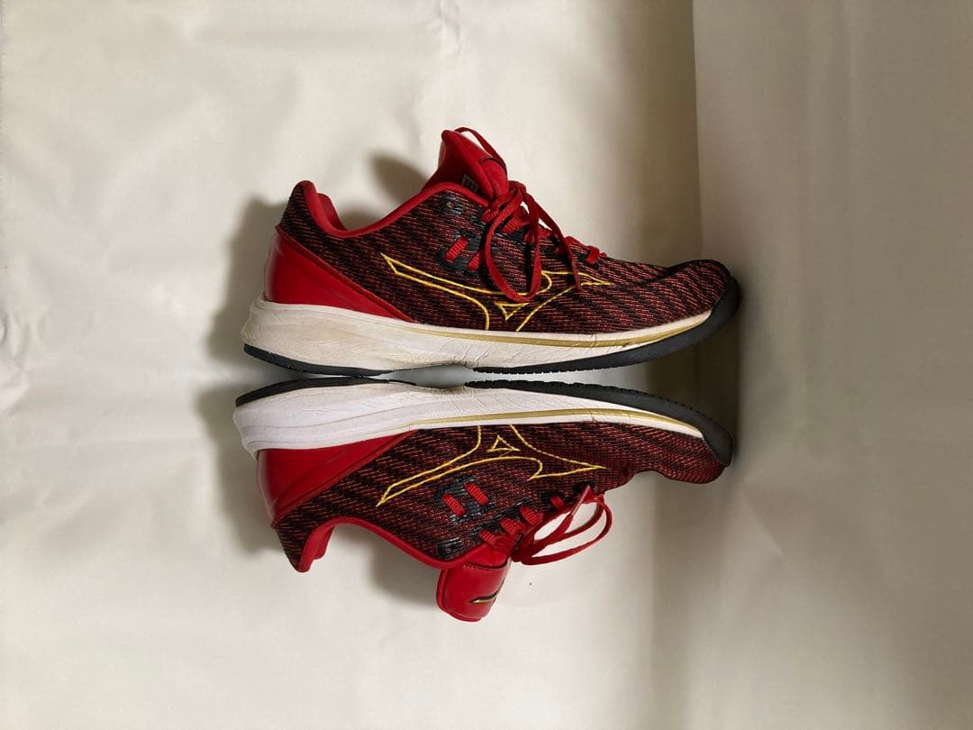 Mizuno Pro トレーニングシューズ レッド 27センチ