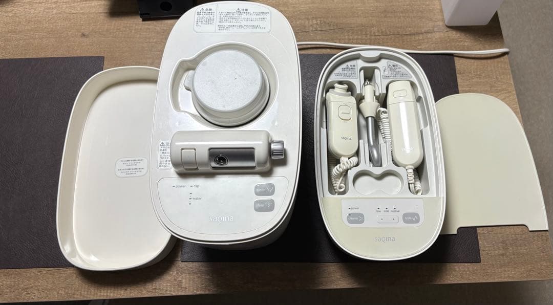 saqinapino steamer サキナエステマシン サキナピノ 本体 - メルカリ